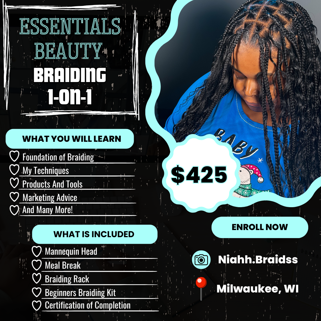 Essentials Beauty Braiding 1-on-1