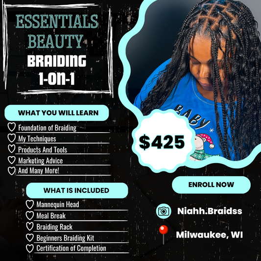 Essentials Beauty Braiding 1-on-1